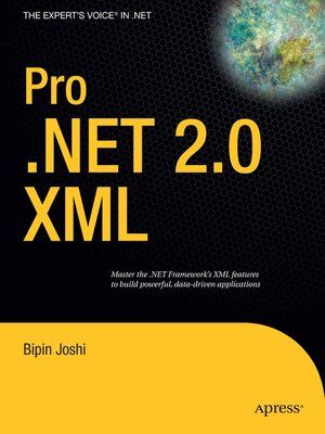 cover image of Pro .NET 2.0 XML